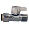 Apollo 1/2 in. Chrome Plated Brass Push-To-Connect x 1/2 in. MNPT Quarter Turn Straight Stop Valve FSBVS1212M - alternate 3